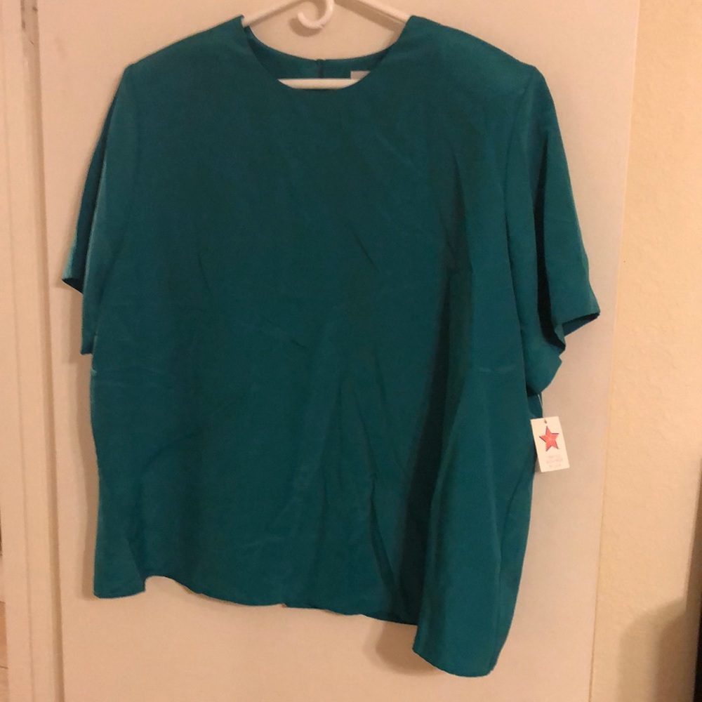 Teal Blouse